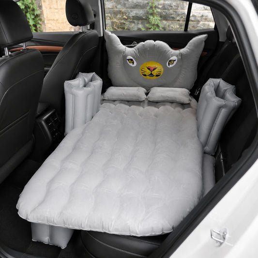 Car Air Mattress Bed Set Inflatable Travel Bed With Pillow Cushions Air Pump