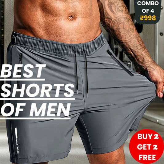 Combo of 4 Stretchable Cotton Shorts | š„FLAT 50% SAVINGš„