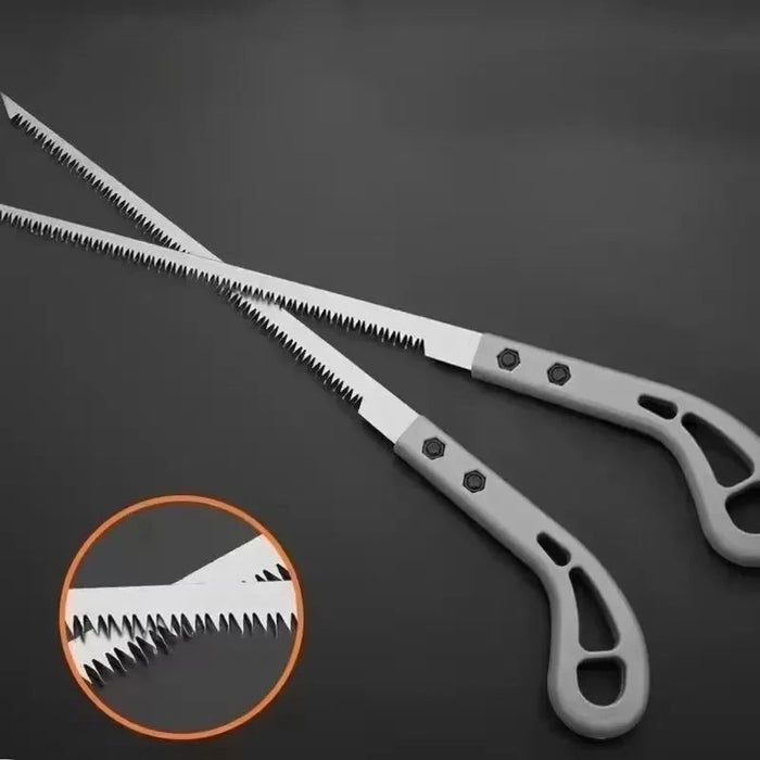 Hand-Powered Stainless Steel Wire Saw - Heavy Duty PVC Pipe & Wood Cutter Hand Saw Wood Cutter ()