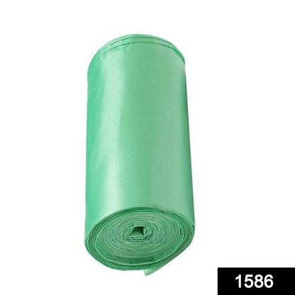 1585 Bio-degradable Eco Friendly Garbagetrash Bags Rolls (19 X 21) (Green)