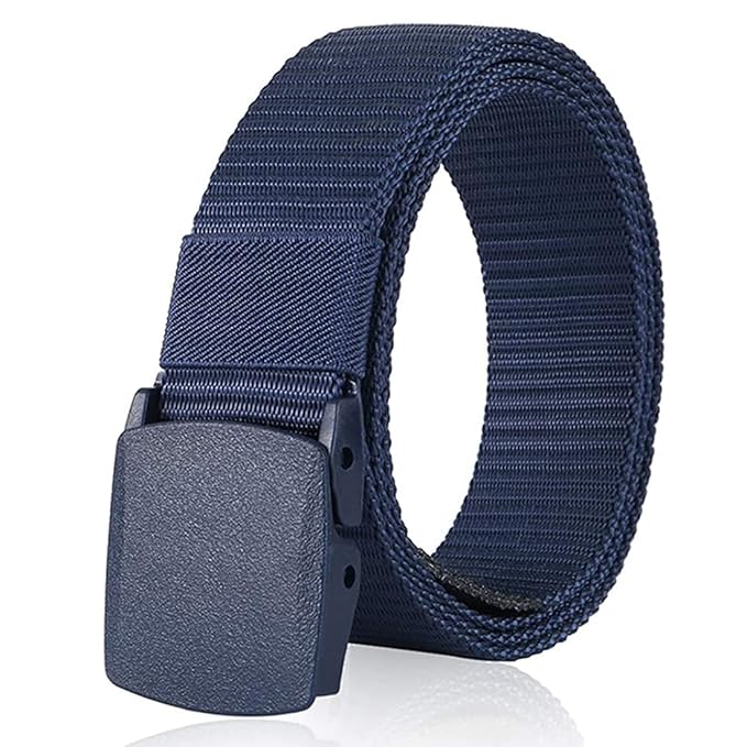 Men's Patterned Automatic Buckle Belt