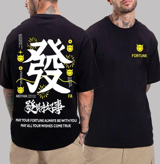cotton oversize Graphic Printed Half Sleeves T shirt