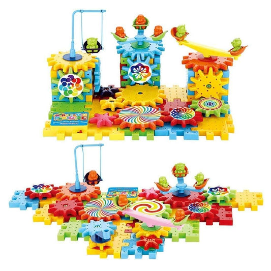 Rotating Building Blocks | Battery Operated