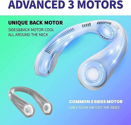 Bladeless Neck Fan - Rechargeable