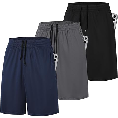 Men's Cotton Polyester Shorts (Pack of 4)
