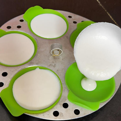 Silicon Idli Liners - Pack of 8 |🔥FLAT 50% OFF SAVING🔥
