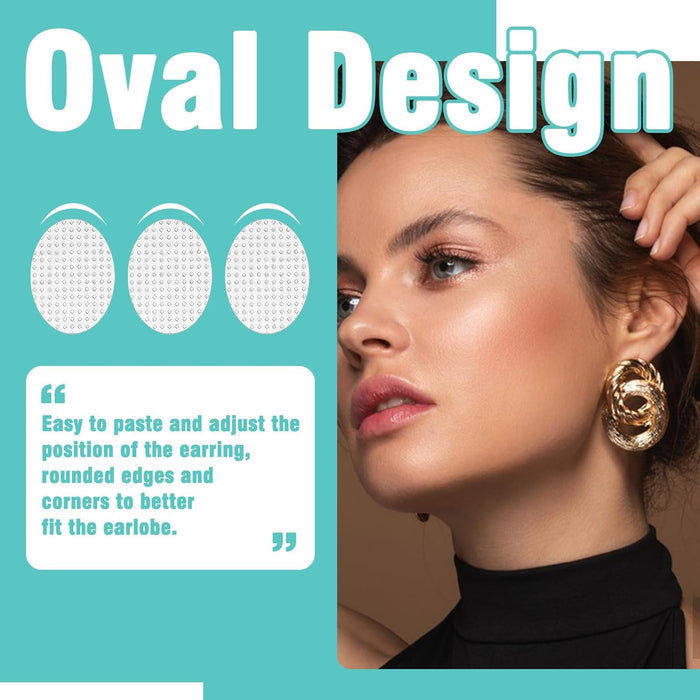 Ear Lobe Support Patches for Earrings for women(100 pcs)