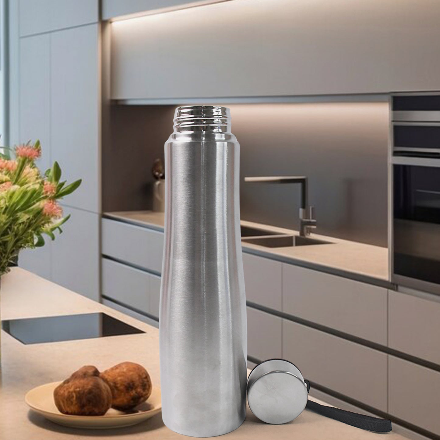 Stainless Steel Double Wall Vacuum-insulated Drink Water Bottle (1000 Ml)
