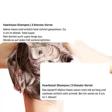 HAARBOOST Shampoo Ultimate boost and strengthening of hair roots Pack of 1