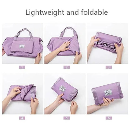 Water proof foldabe travel duffel bag