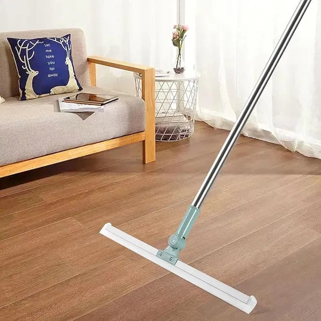 2 in 1 Floor Cleaner Brush Multifunction Magic Broom, Silicone Floor Squeegee Broom