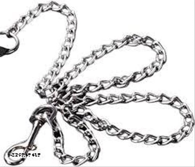 Metal Size 4 No. Coller Chain for Dog (Multicolor, 18 inches)