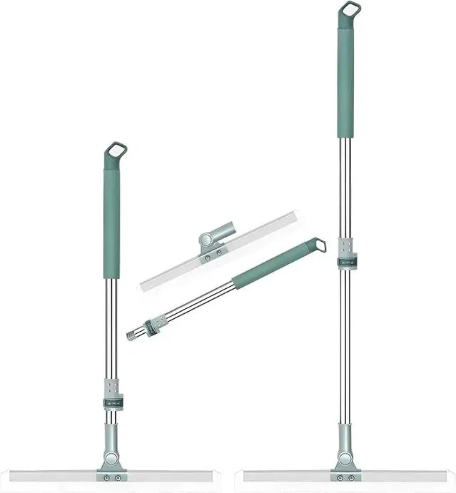 2 in 1 Floor Cleaner Brush Multifunction Magic Broom, Silicone Floor Squeegee Broom