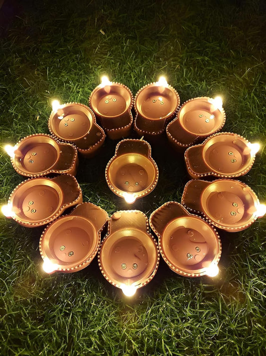 LED Light Water Sensor Diya | 🔥Free Water Sensing Shivling🔥