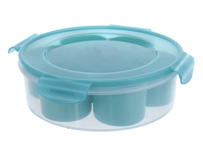 Masala Dubba with see-Through Lid