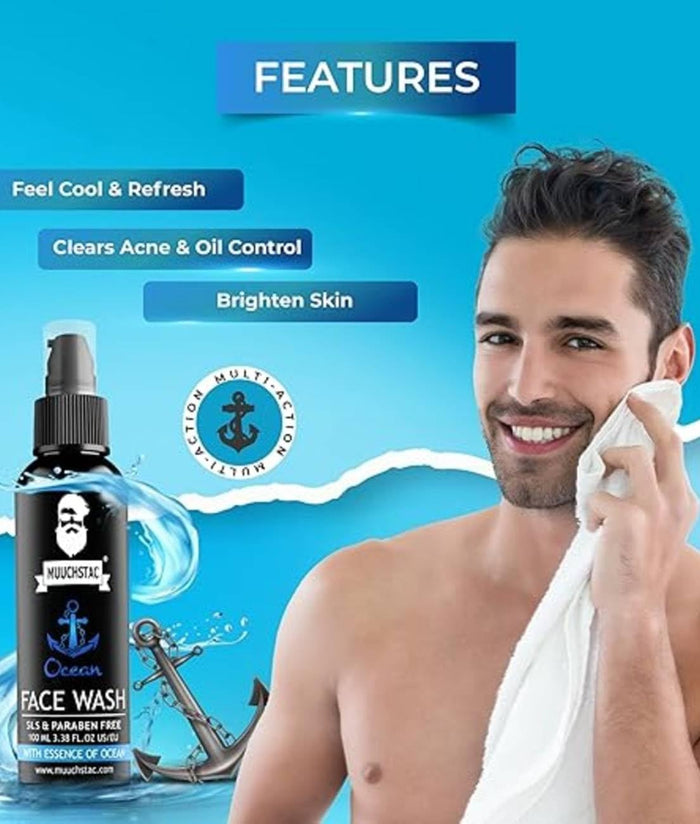 Ocean Face Wash for Men (PACK OF 2)