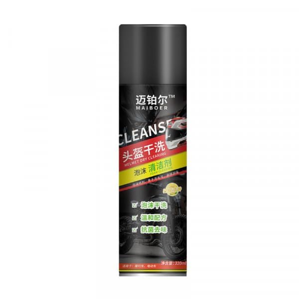Safety Helmet Cleaner Water-Free Spray Dry Cleaning